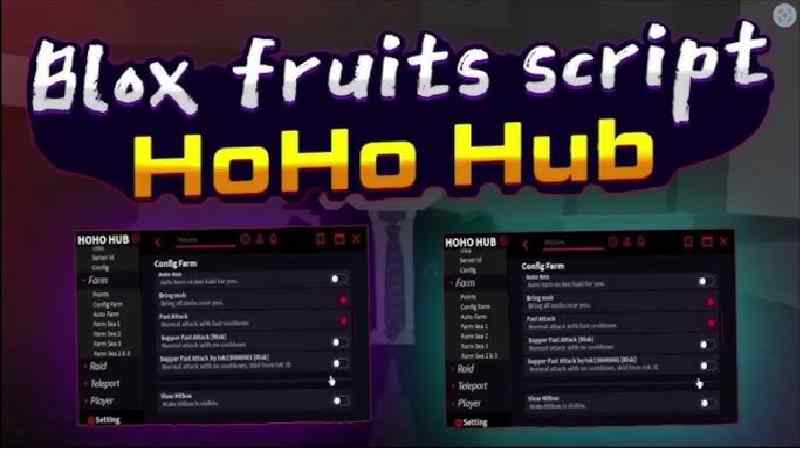Hack Blox Fruit Arceus x HOHO HUB
