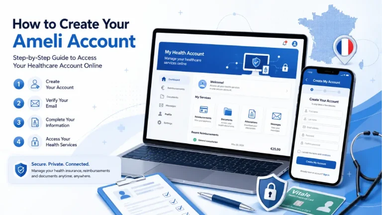 Assure Ameli Fr Create Account: How to Create Your Compte Ameli Step by Step