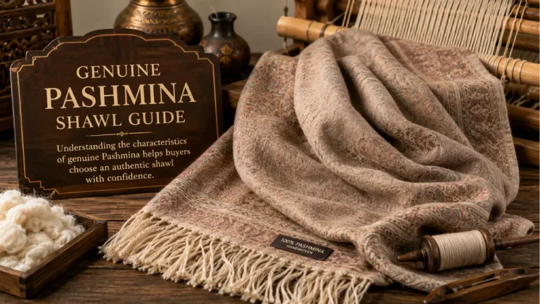 How to Identify if the Pashmina Shawl You Are Buying Is Genuine